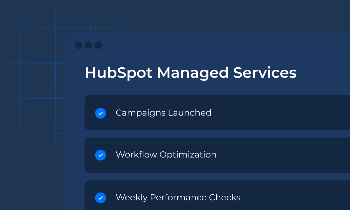 HubSpot Managed Services 